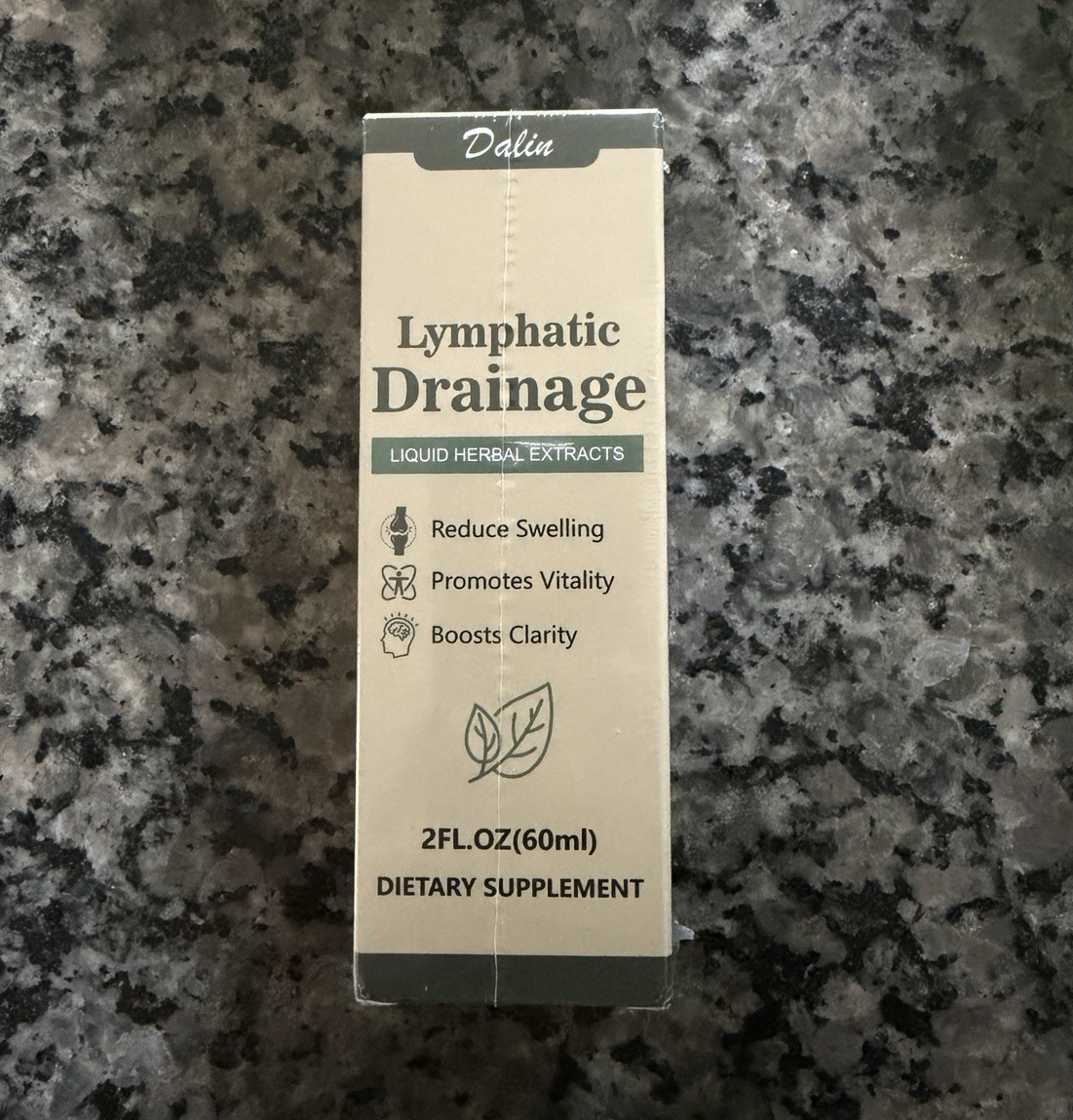 Dalin Lymphatic Drainage Liquid Drops Dietary Supplement, 2 fl oz (60 ml)