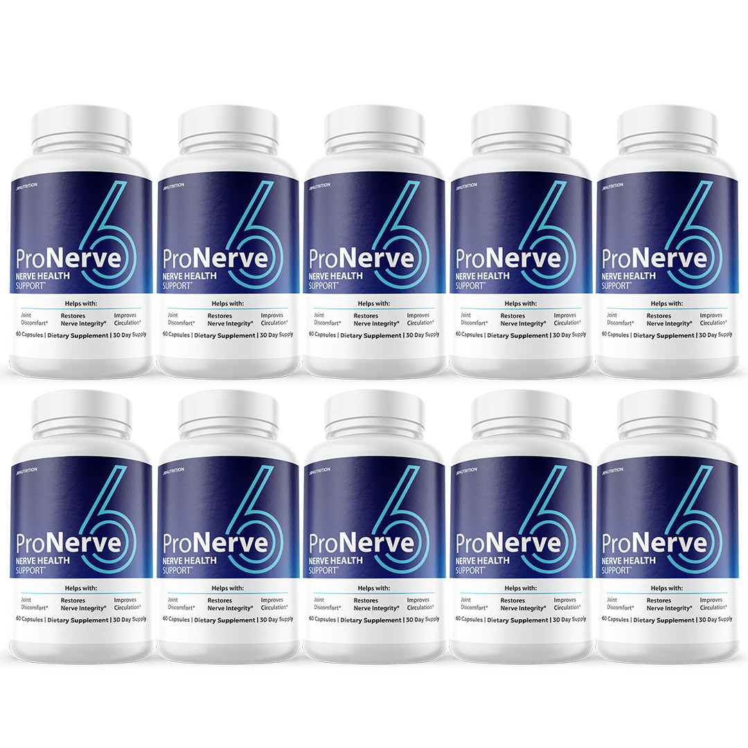 ProNerve6 Nerve Health Supplement to Support Nerve Functions Relief -10 Bottles