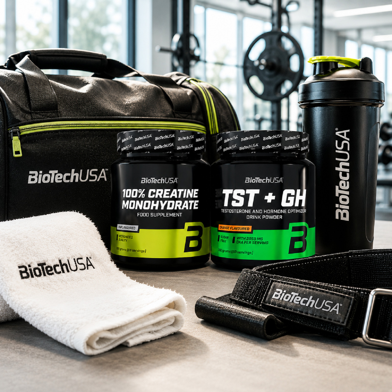 CREATINE MONOHYDRATE + TST+GH – Training Performance Strength Sport Muscle Mass