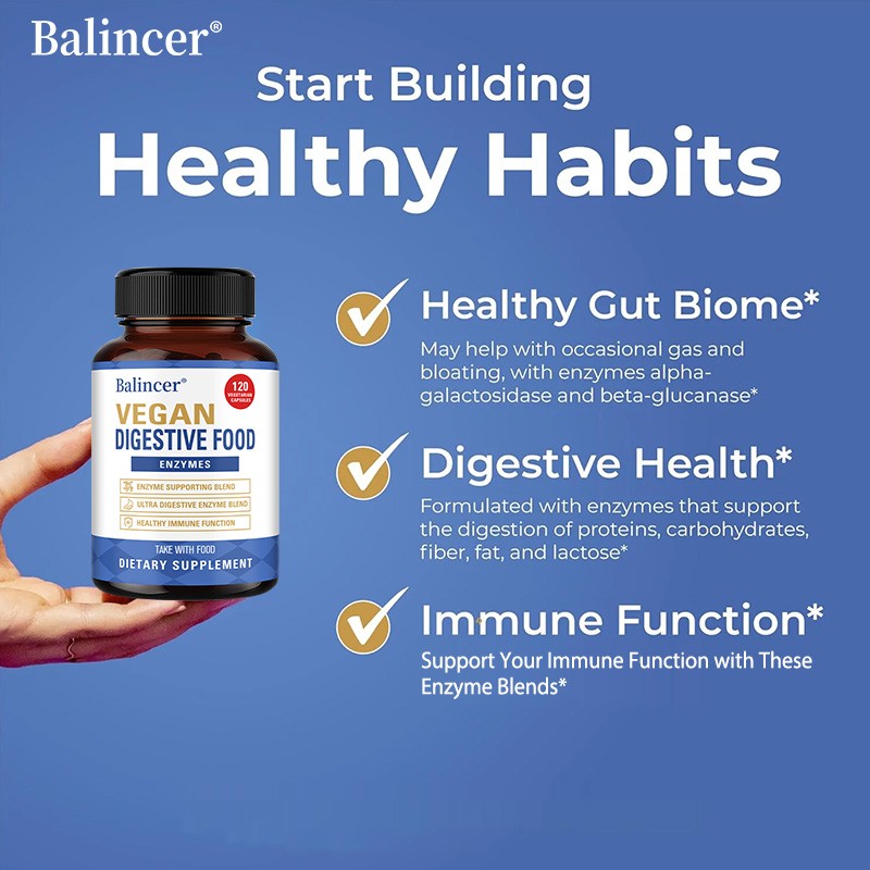 Protease + amylase: Helps enhance digestive and immune functions.