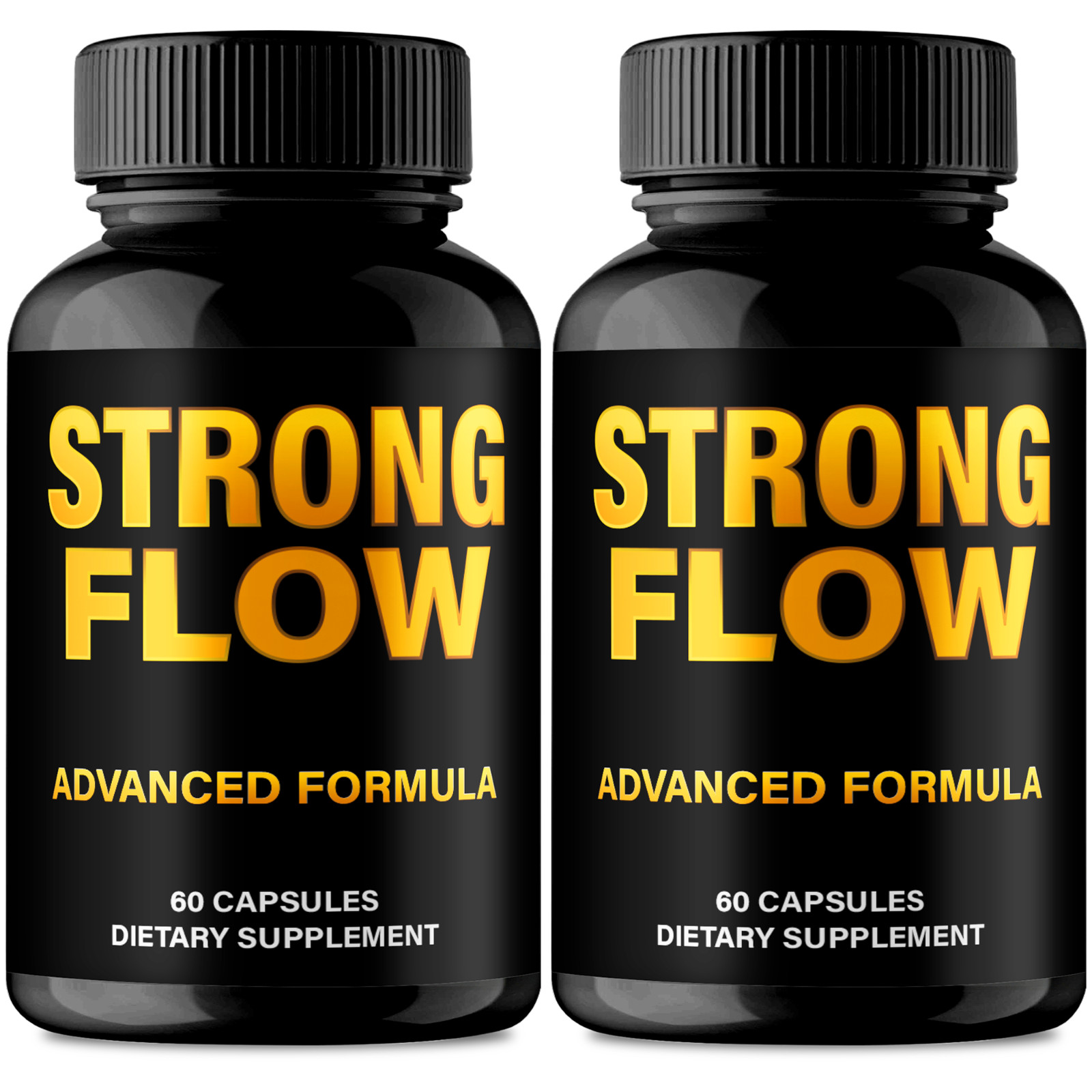 Strong Flow Prostate Pills For Men Supplement Bladder Comfort & Daily (2 Pack)