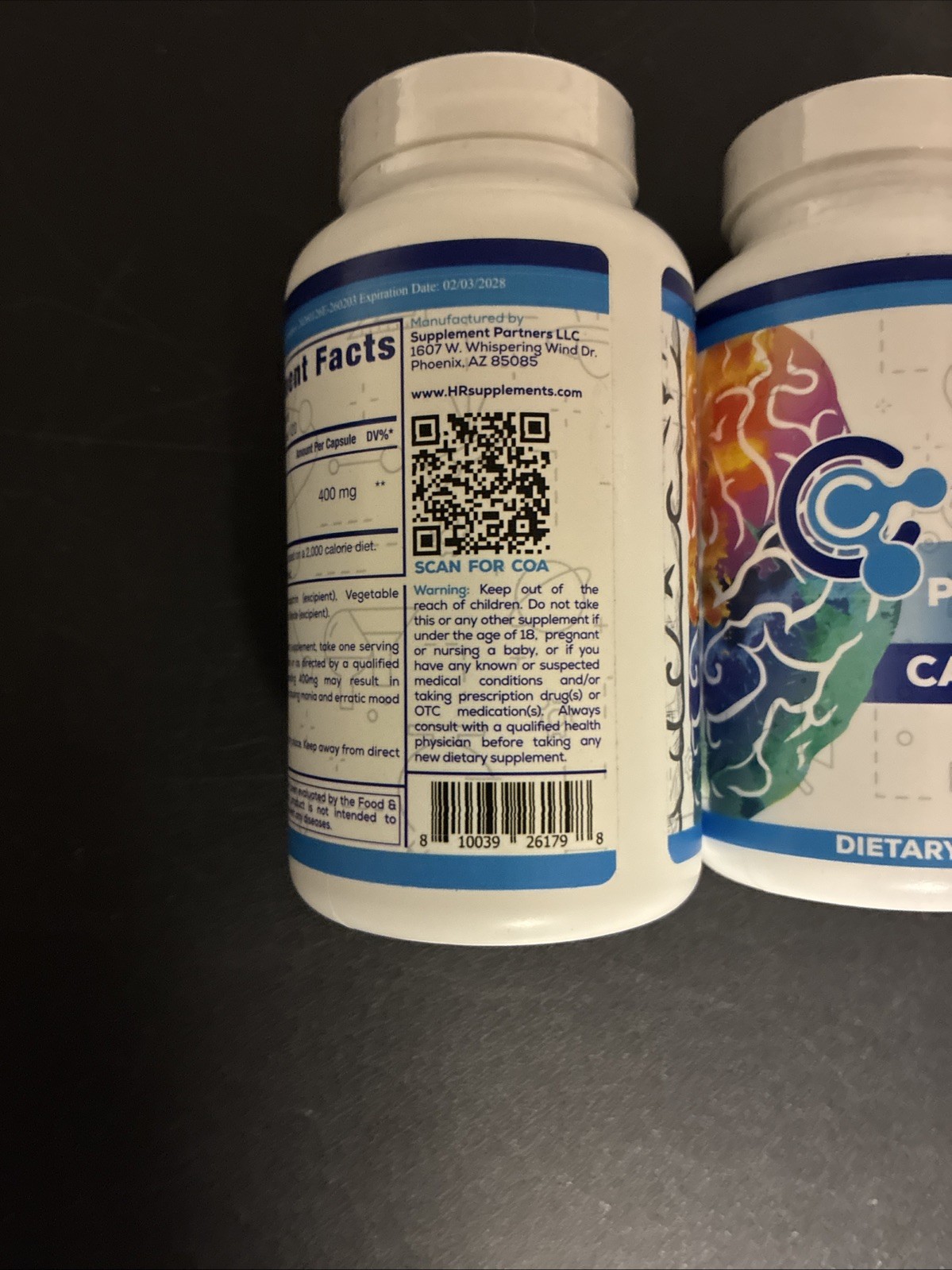 Lot Of 2 Phenylethylamine Pea Capsules Cognitive Function Support Elevated Mood