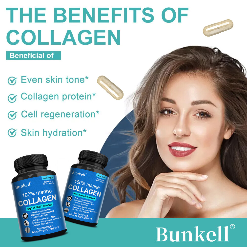 100% Marine Collagen Peptides – Fish Collagen Supplements for Women