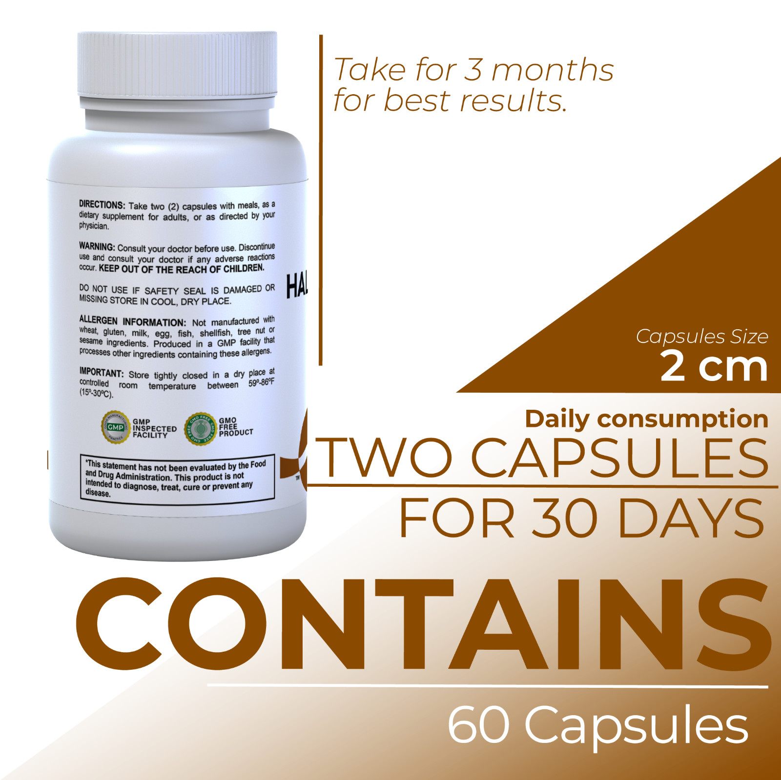 CAT’S CLAW – Immune Support – Joint Pain Treatment – Varicose Veins – 60 Cap