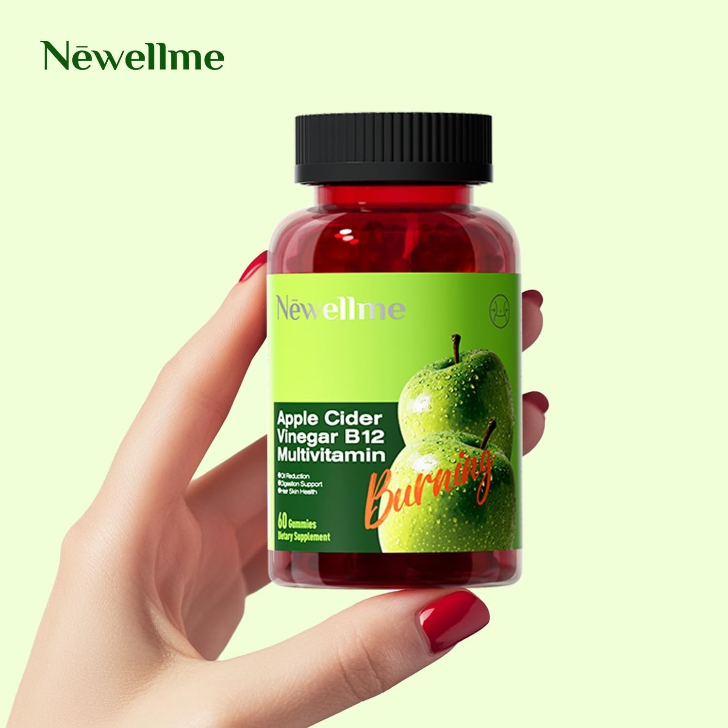 Apple Cider Vinegar Gummies Formulated to Support NormalEnergy Levels
