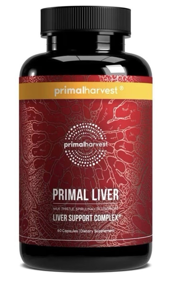 Primal Harvest Primal Liver Supplement Women & Men Liver Support Complex 2 Packs