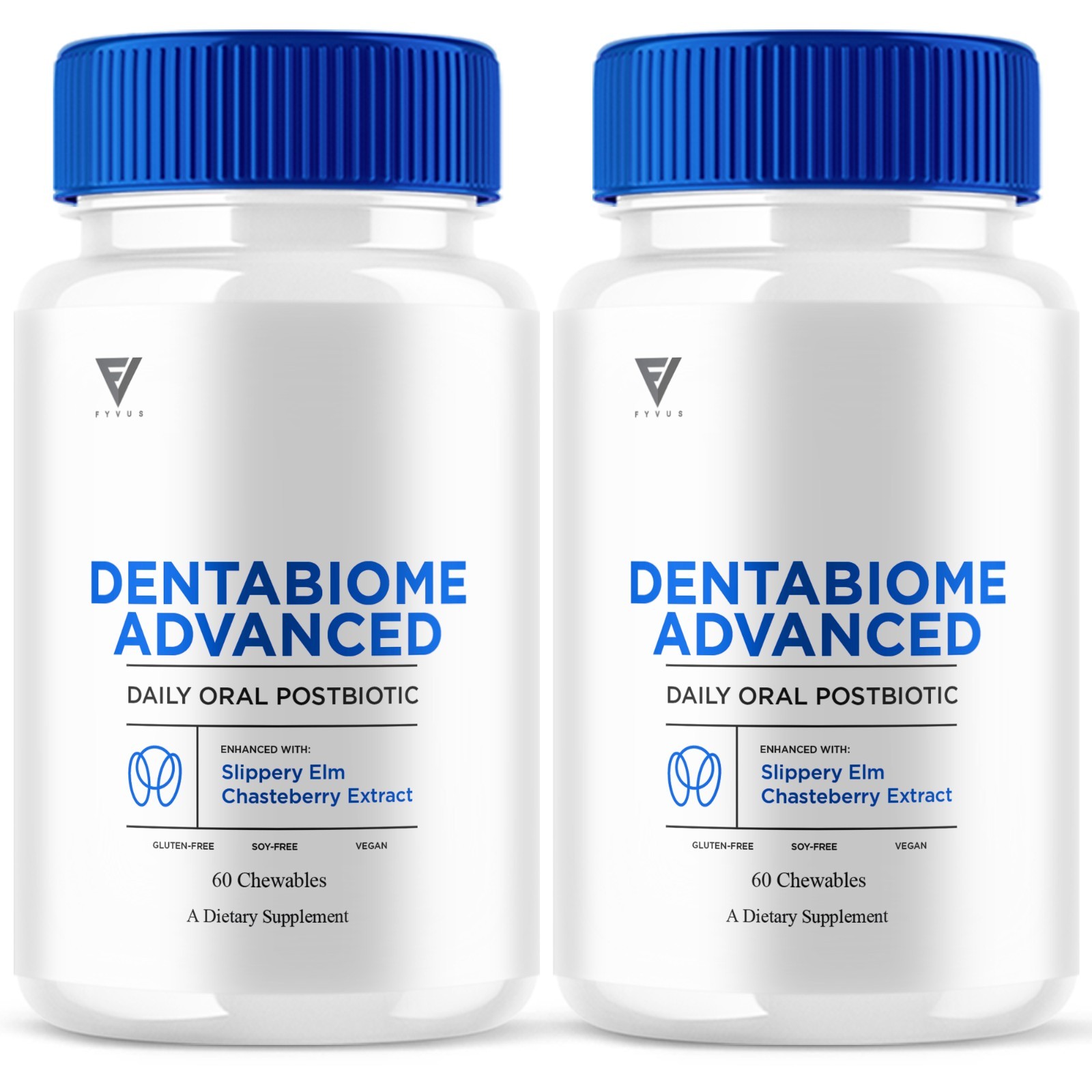 (2 Pack) Dentabiome Advanced, Denta Biome Daily Support Formula (120 Chewables)