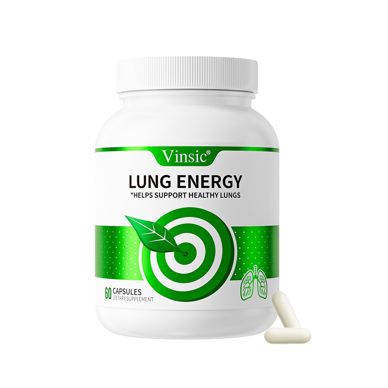 Vinsic Lung Energy 60Ct – Combines Traditional Herbal Wisdom*