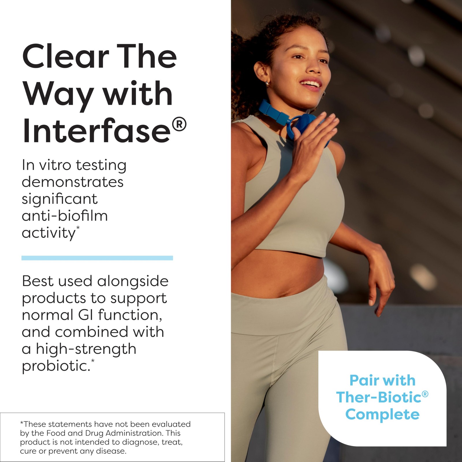 SFI Health Klaire Labs Ther-Biotic Interfase Plus – 120 Count (Pack of 1)