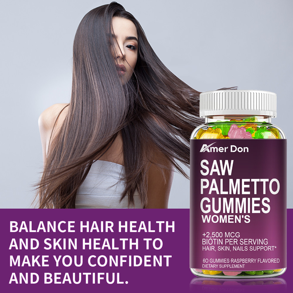 Saw Palmetto Gummies 2500mg for Sleep&Prostate Supplement,Men’s Health Support