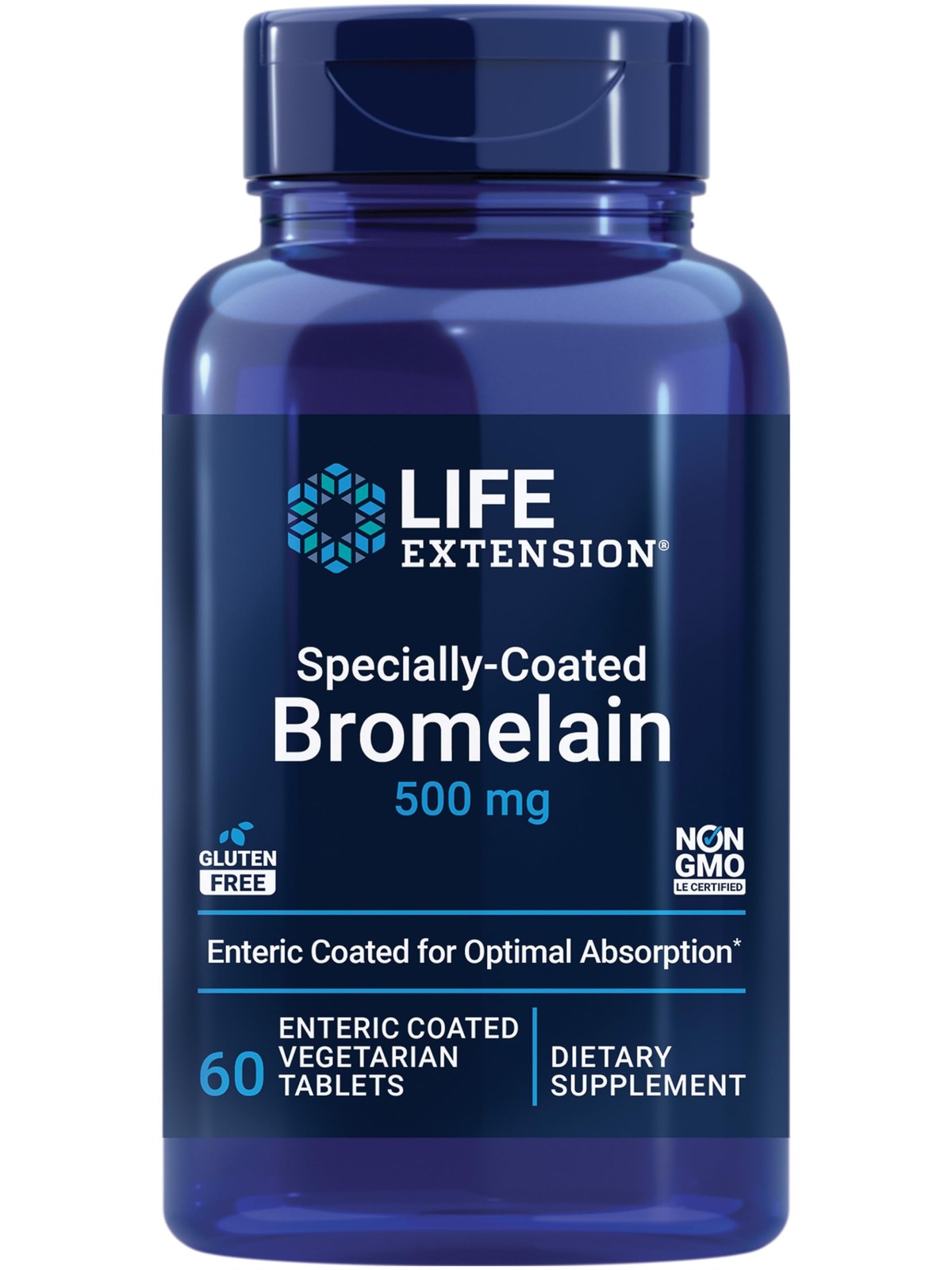 Life Extension Specially-Coated 60 Count (Pack of 1), Tan Off White