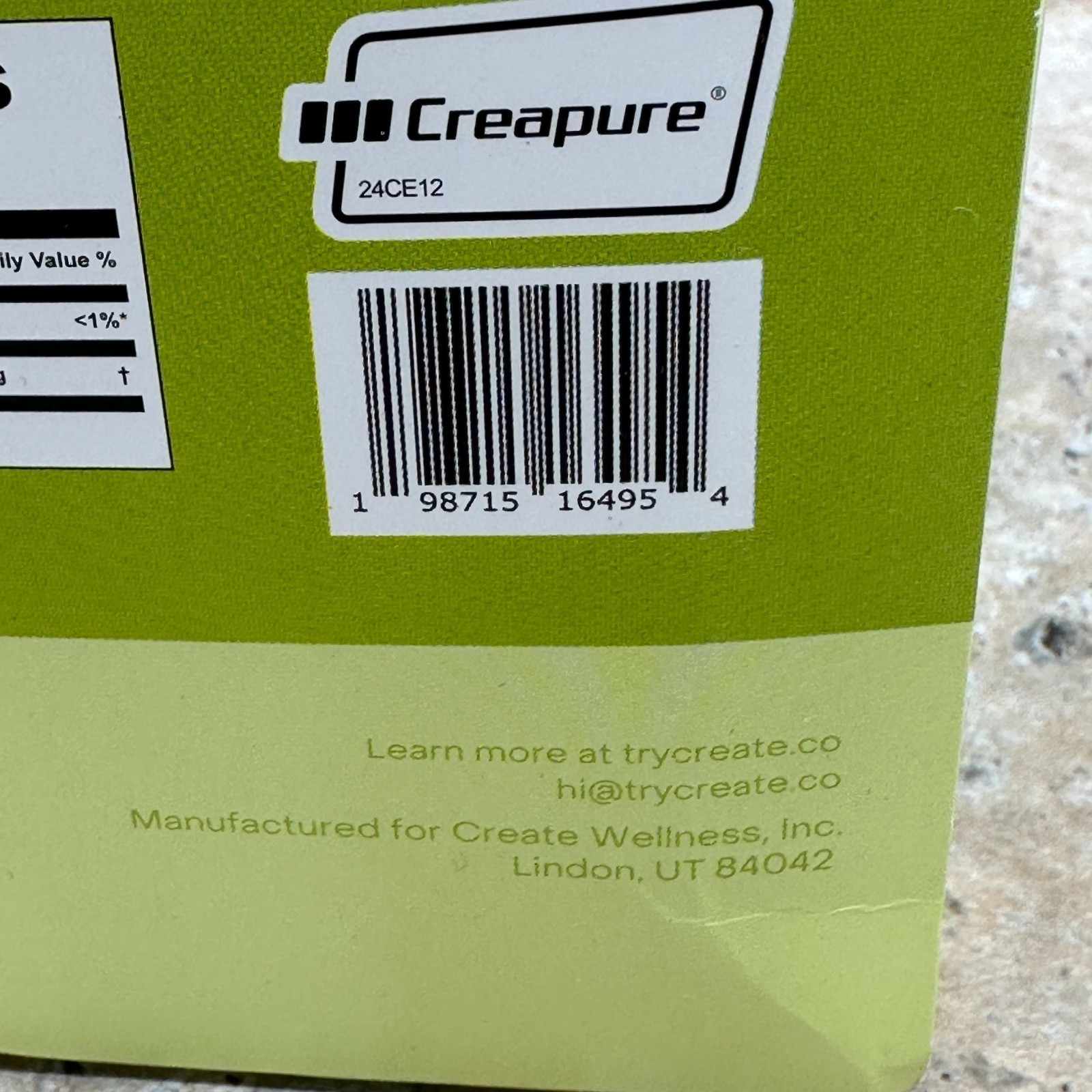 Create Creatine Monohydrate On-The-Go Stick Packs – Lemon Lime (30 Stick Packs)