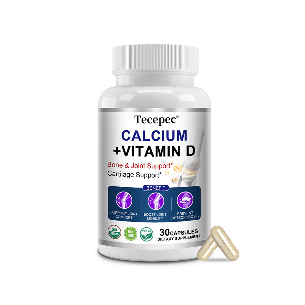 Calcium + Vitamin D – High Dose with 500 mg Calcium + Vitamin D3 per Daily Dose
