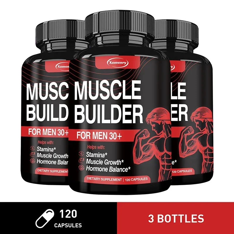 Muscle Builder for Men 30+ – Boost Strength and Endurance