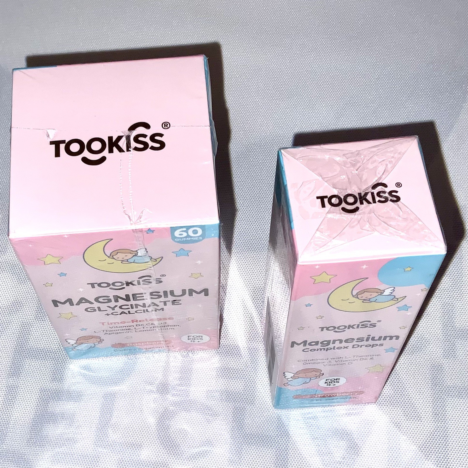 ( 2 PACK ) Tookiss Magnesium Complex DROPS & GUMMIES Sleep Kids Vegan Non-GMO