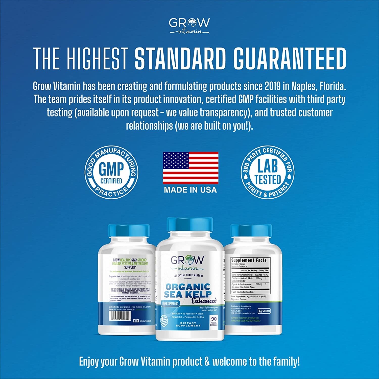 Thyroid Support Plus Supplement | Sea Kelp | Iodine, | 90 Capsules – EXP 2024