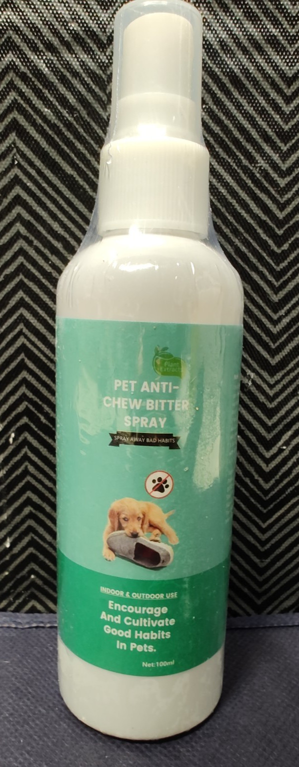 Plant Extracts Pet Anti-Chew Bitter Spray indoor and outdoor pet corrector B82