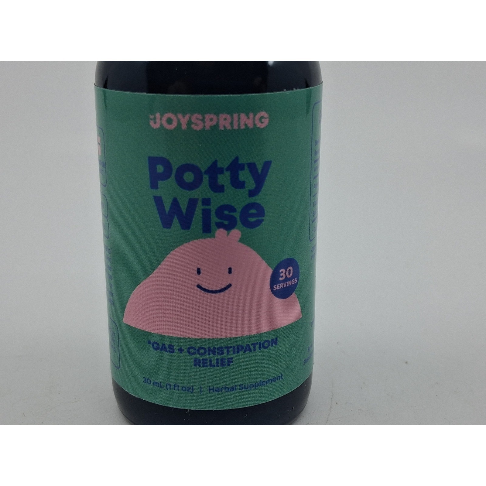 Joyspring Potty Wise – Gas & constipation relief, 30 servings, BB 8/2027, SEALED