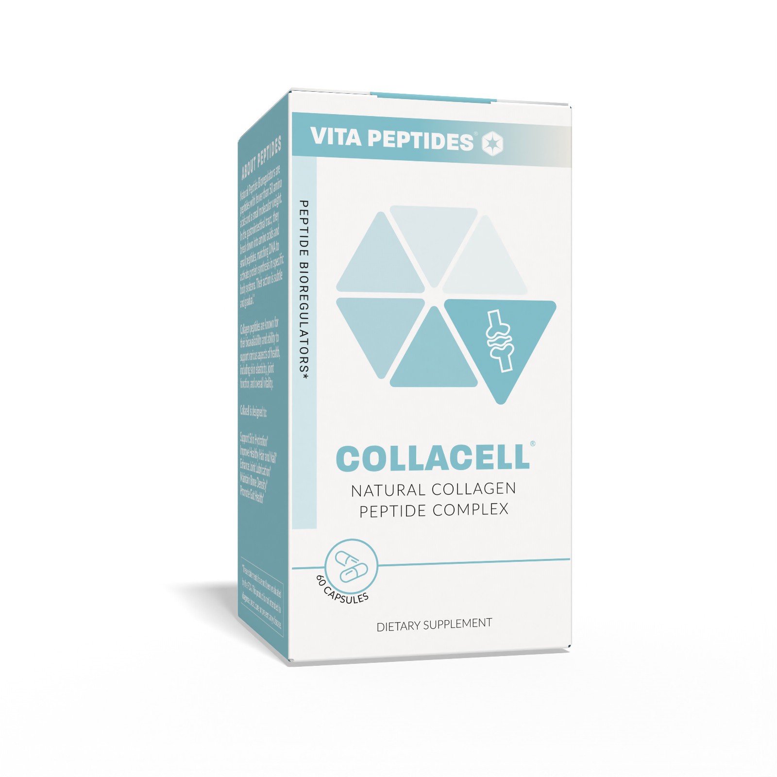 Collacell – Collagen Peptide Bioregulator 30 & 60 Capsules – Free Shipping