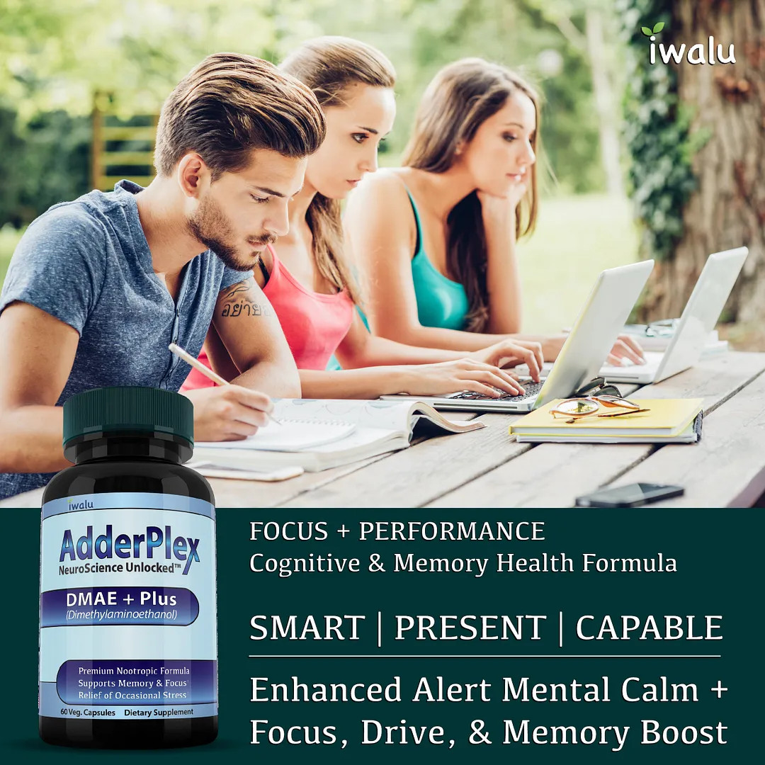 AdderPlex | Las Mejores Vitaminas Para Adultos Con Tdah | *ENVIO GRATIS