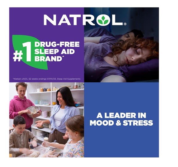 3-Pack 200 mg 60 Time-Release Tablets Natrol Mood + Stress 5-HTP 200mg EXP3/2026