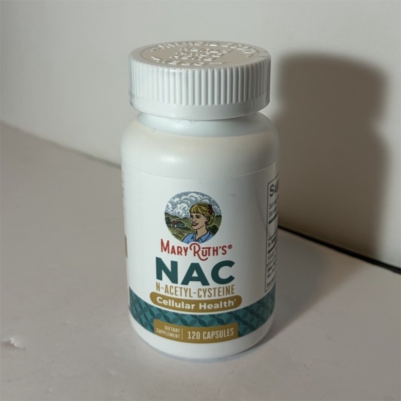 MaryRuth’s NAC N-Acetyl Cysteine 1000mg Cellular Health 120 Capsules
