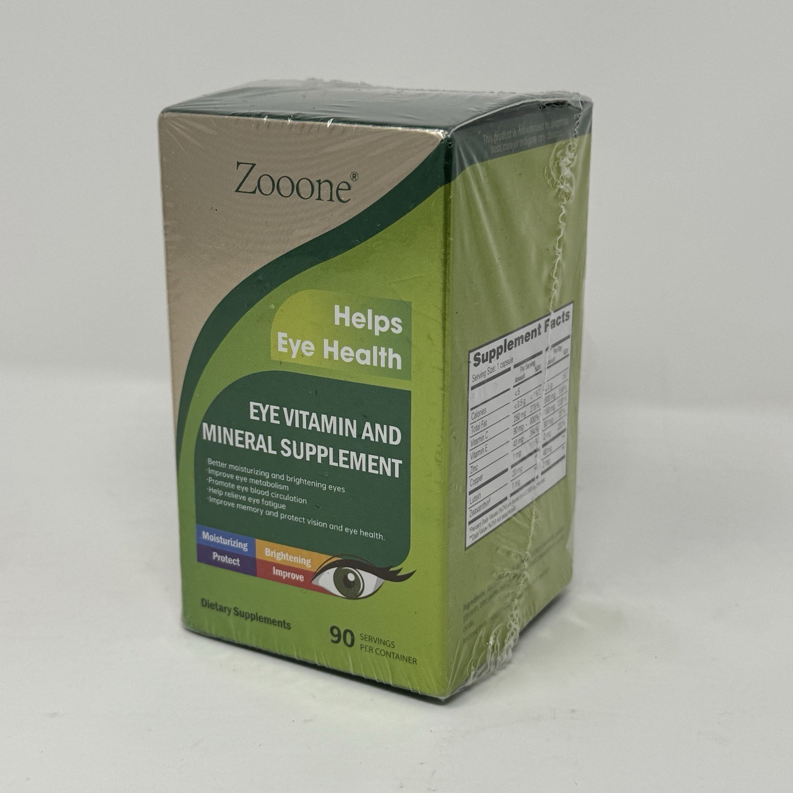 Zoone Eye Vitamin and Mineral Supplement For Eye Health 90 Ct. New Exp 2027