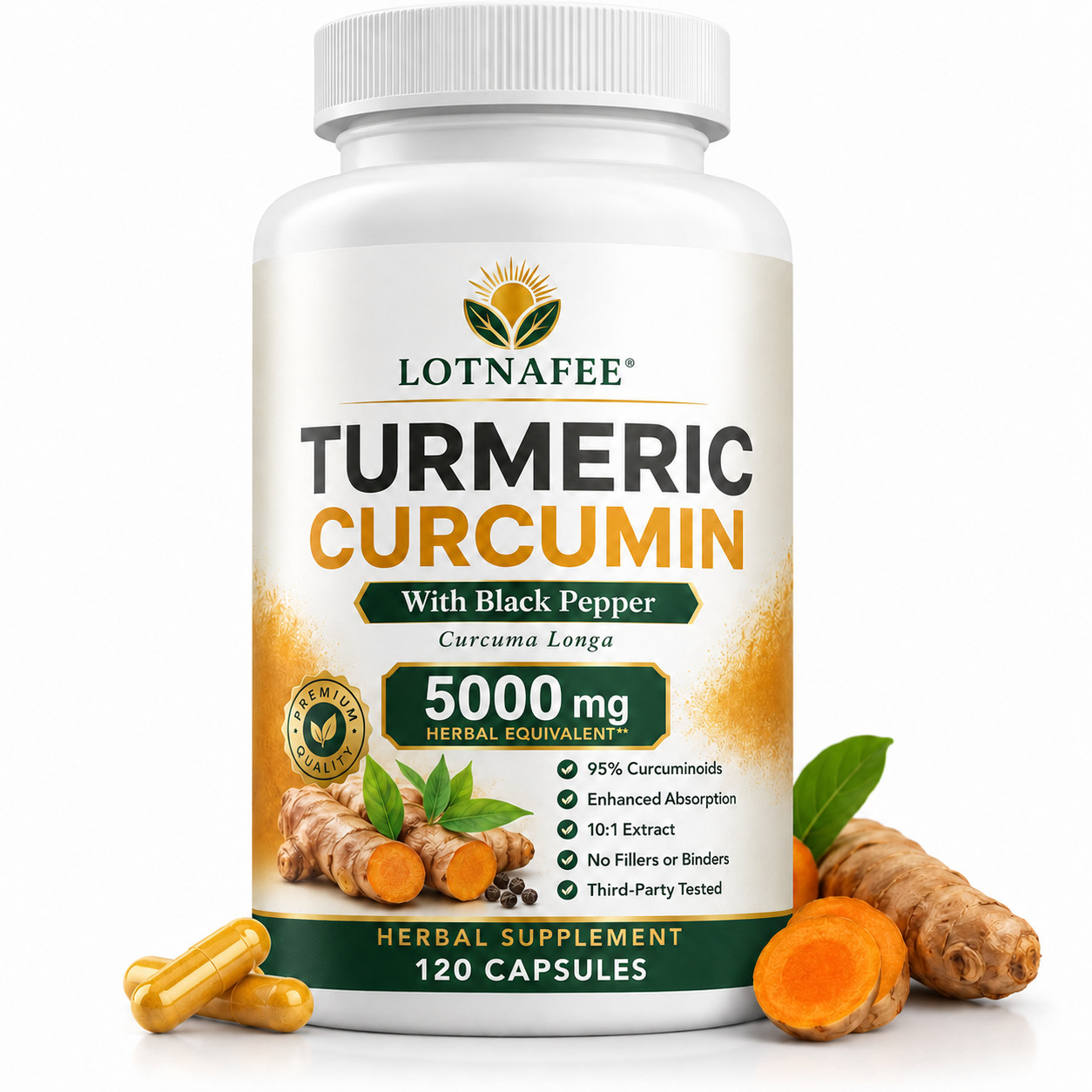 Capsules Turmeric Curcumin