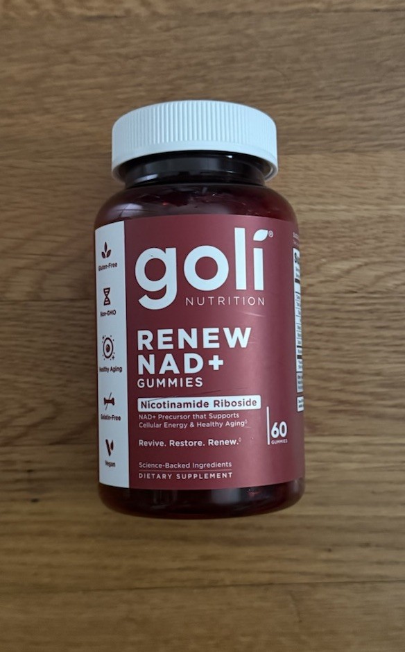 Goli Nutrition Renew NAD+ Gummies Nicotinamide Riboside 1 Bottle 60ct Sealed