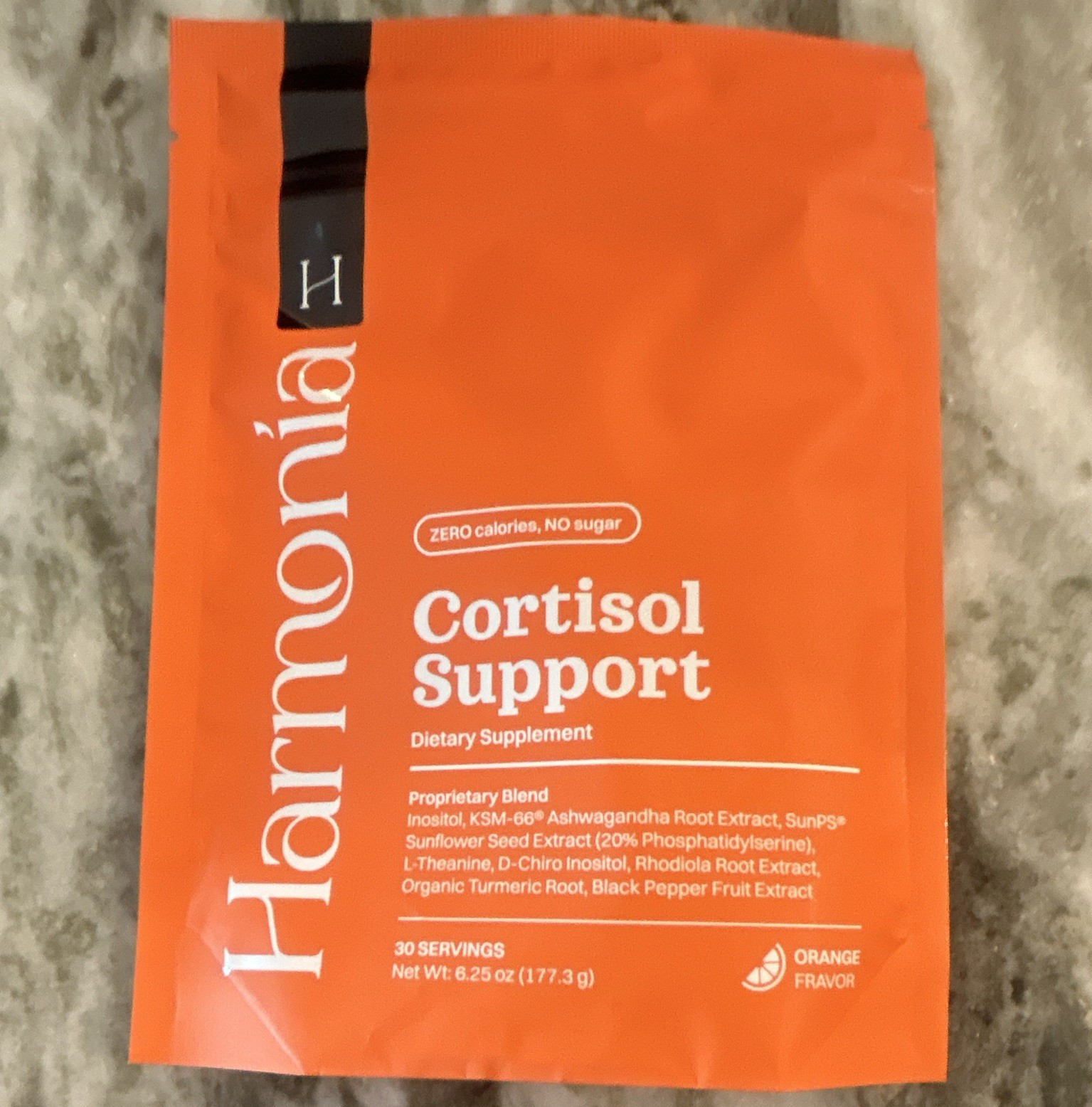 Harmonia Cortisol Support Powder Drink Mix Orange 30 Servings 6.25oz