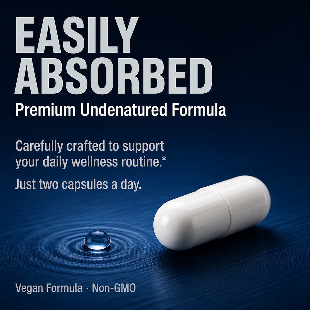 Type2 Collagen Joint Supplement,Joint Comfort,Mobility&Flexibility,Caps 30~120CT