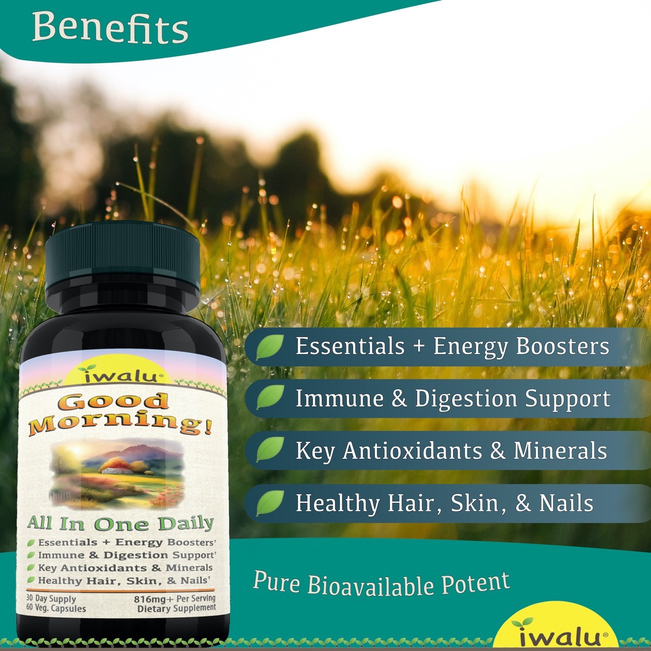 Top Best Multivitamin For Women Over 50, IWALU (Official) *FREE SHIPPING