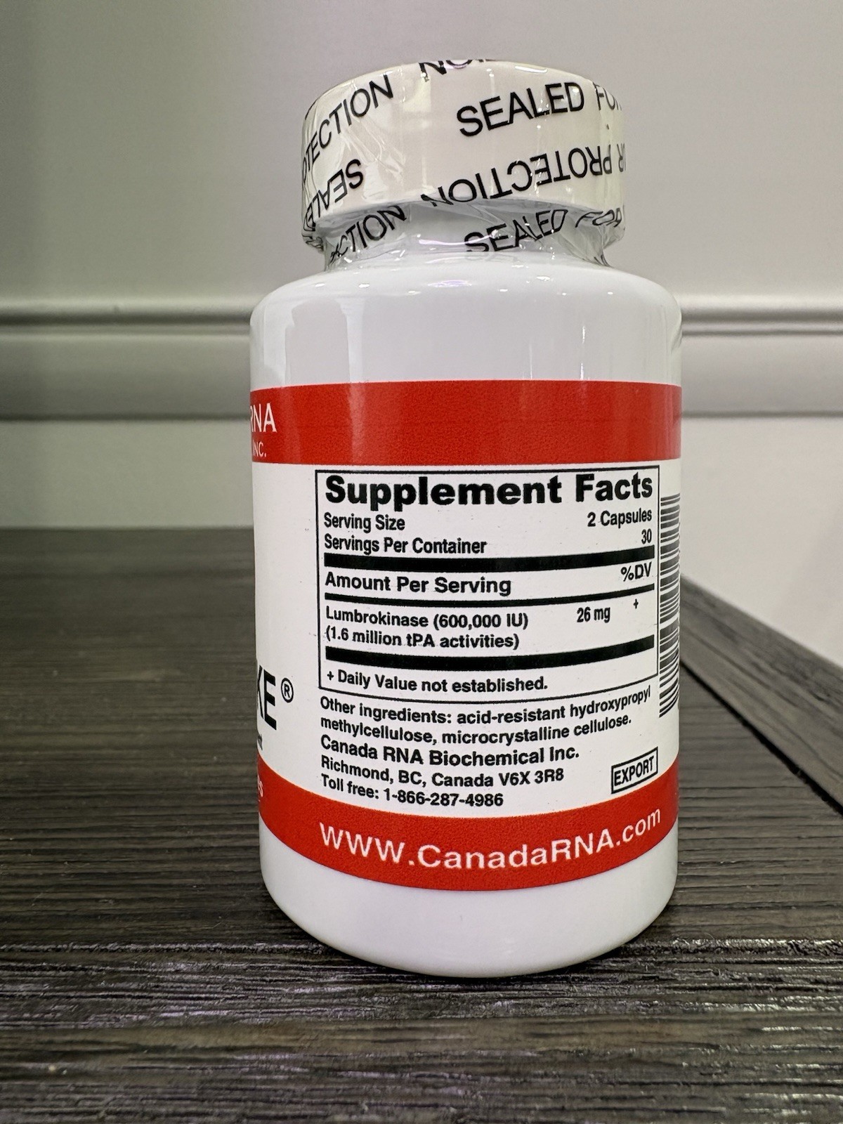 Canada RNA Biochemical Inc Boluoke CRNA Dietary Supplement 60 Capsules