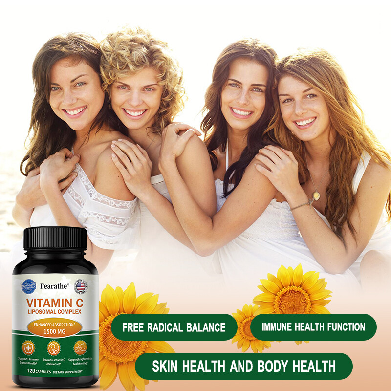 Liposomal Vitamin C 1500mg -Vit Capsules – High Absorption Supplements