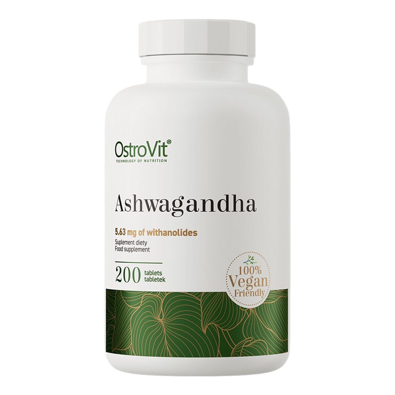 ASHWAGANDHA 200 Vege Tablets – Improves sleep quality, support memory, thyroid
