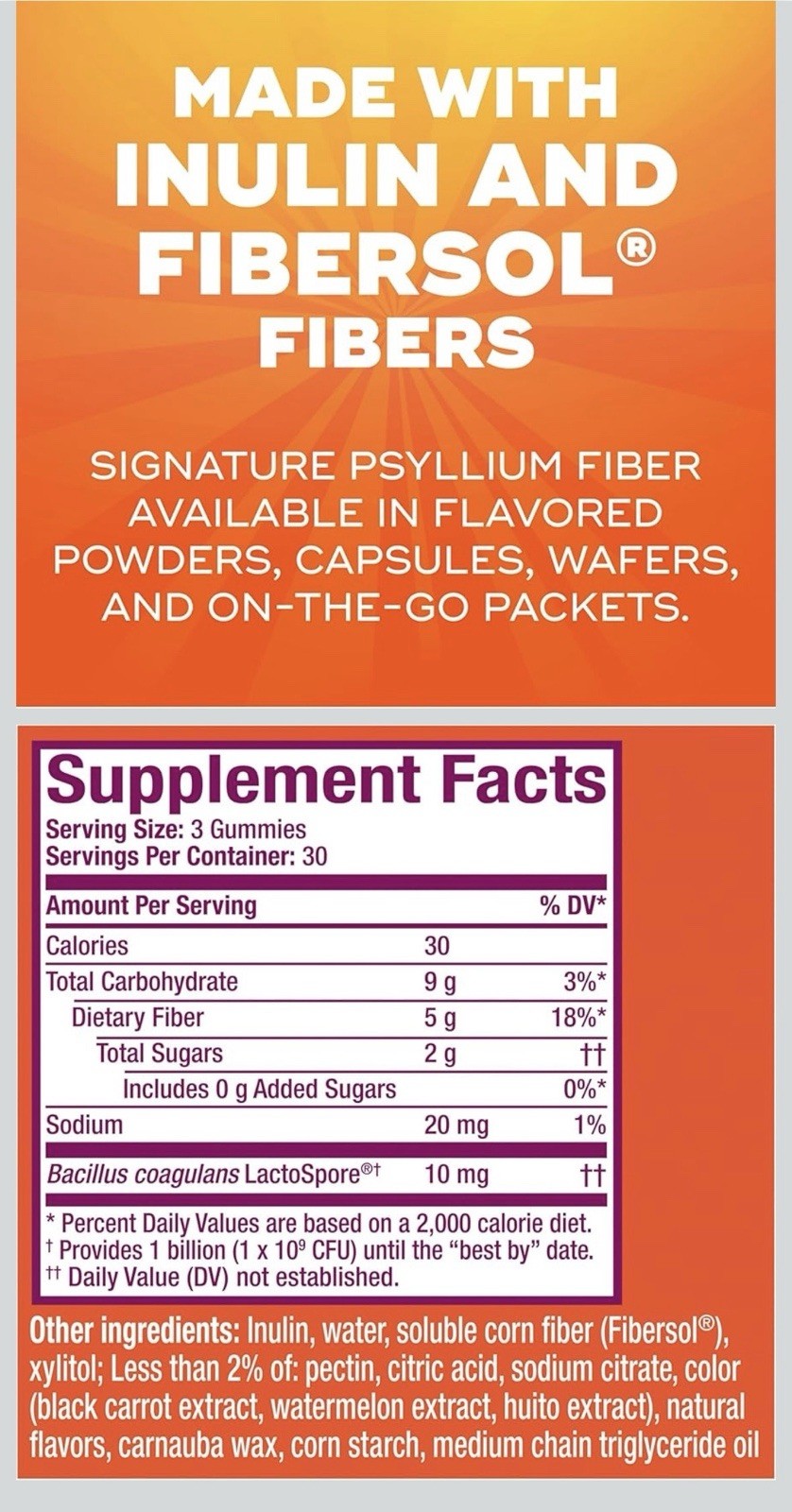 Metamucil Fiber + Probiotics No Sugar Added Gummies 90 Ct Strawberry Kiwi