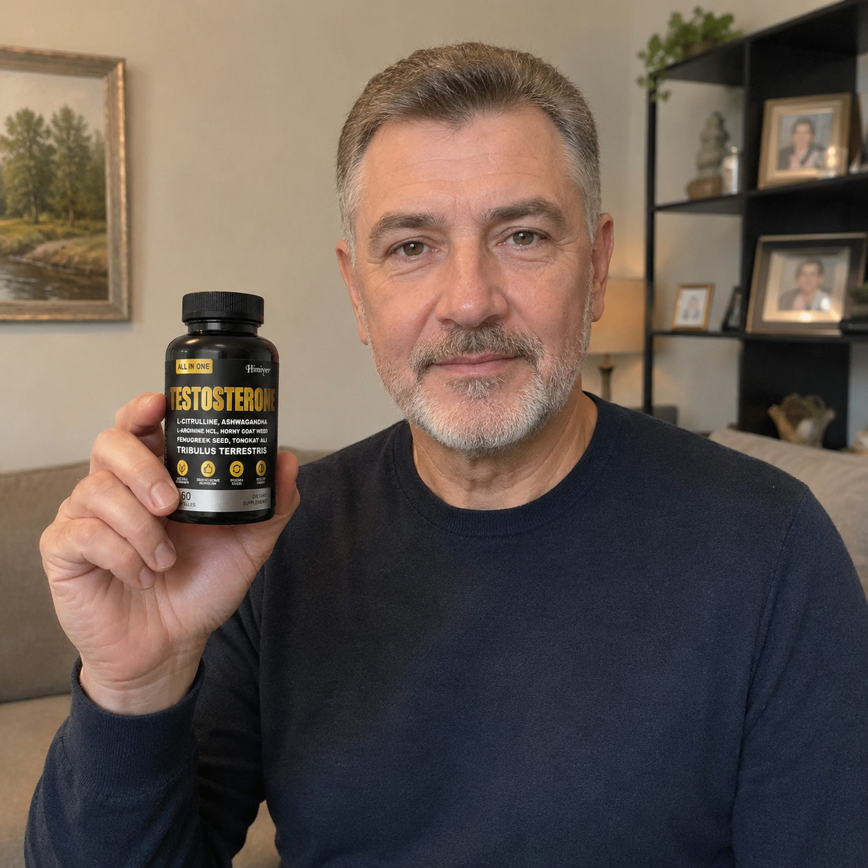 3 bottles pack – Testosterone + Sea Moss + Shilajit – Power house of Nutrition