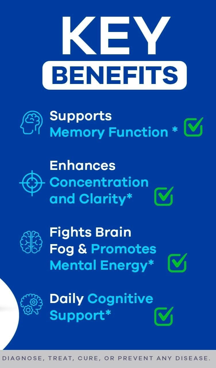 4 Pack: Memo Genesis Capsules Brain Health Support Formula 30 day supply 11/27