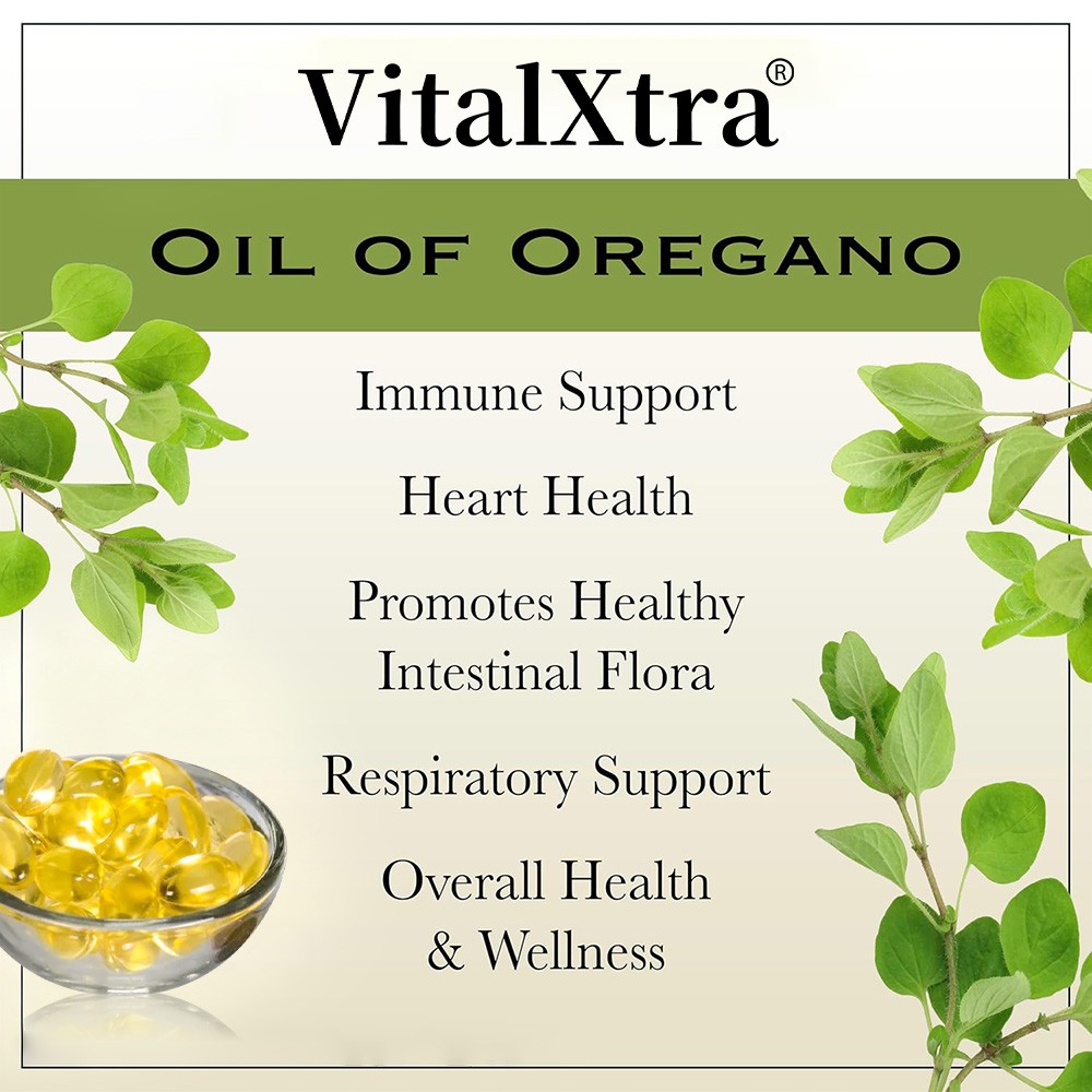 65rvacrol Oregano Oil 30~120CTSupport Intestinal Flora,Heart&Overall Wellness