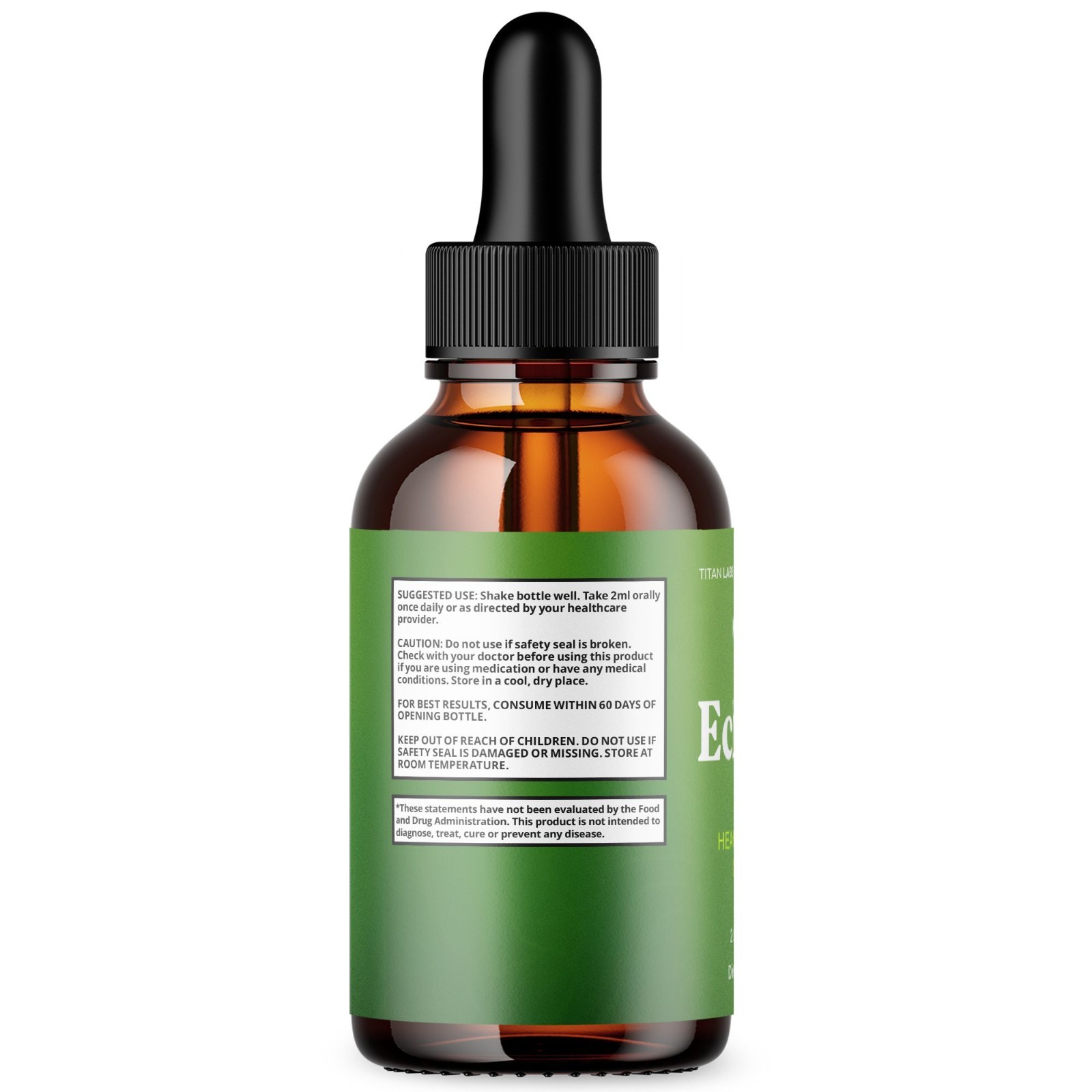 (3 Pack) Echozen Ear Health Support Drops Natural Echo Zen Vitamin 90 Servings