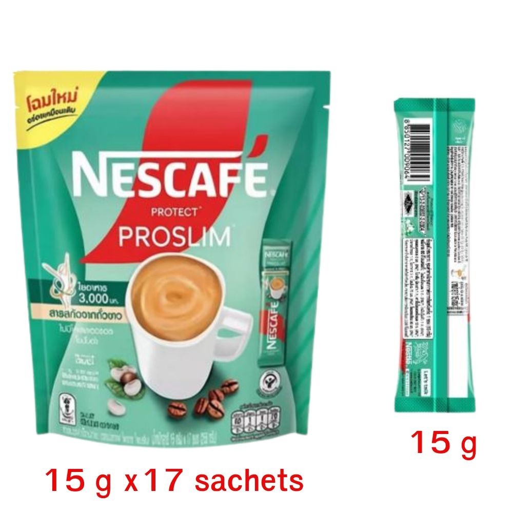 6X Nescafe Protect Proslim 3in1 Coffee High Fiber Low Fat Instant Mix