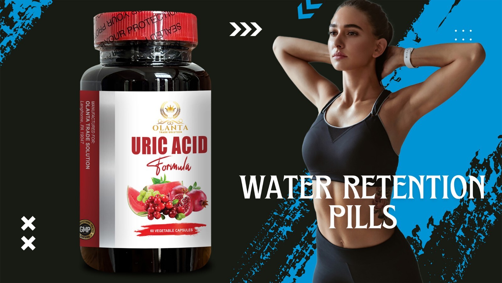 Herbal Uric Acid – URIC ACID FORMULA ADVANCED COMPLEX – joint support supplement