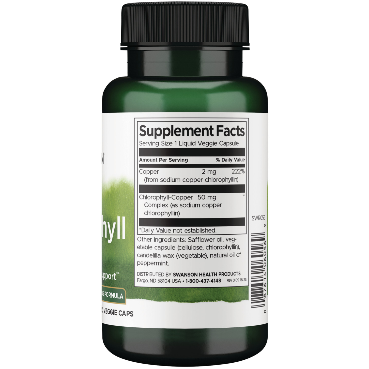 Swanson Chlorophyll – Green Foods Formula Supporting The Body’s Natural