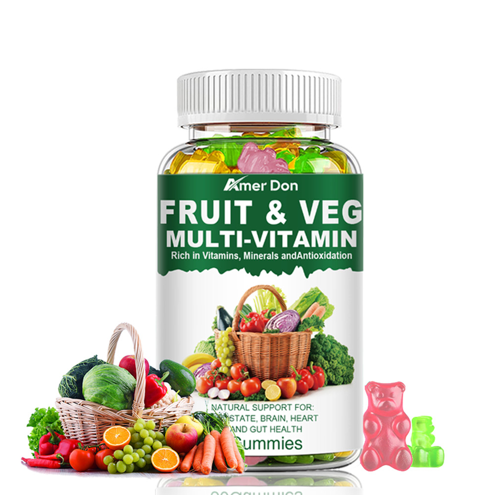 Fruits&Veggies 60 Fruit&Veggie Supplement Gummies Vitamins&Minerals