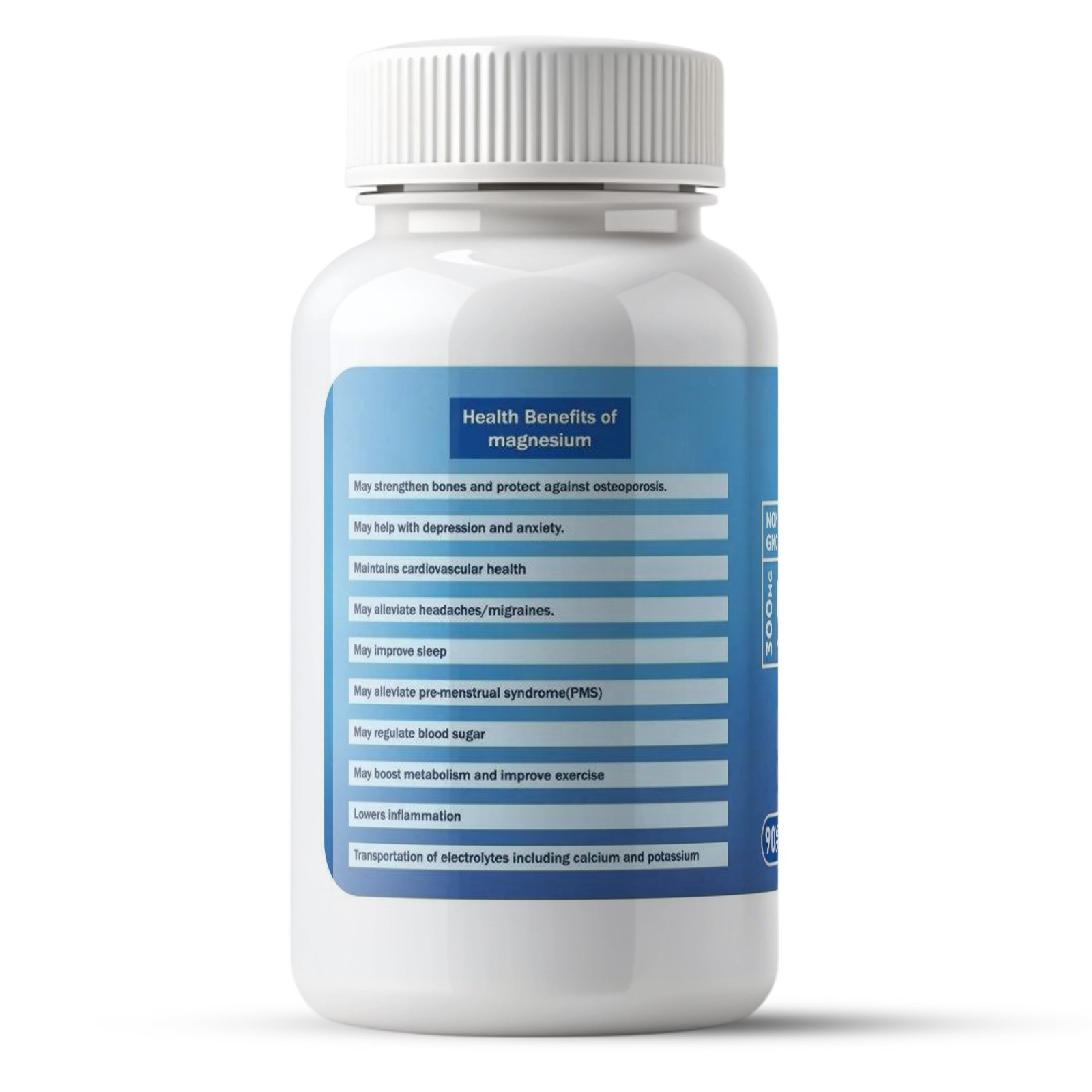 Triple Magnesium Complex 500mg – Glycinate, Citrate, Malate – Sleep & Muscle .