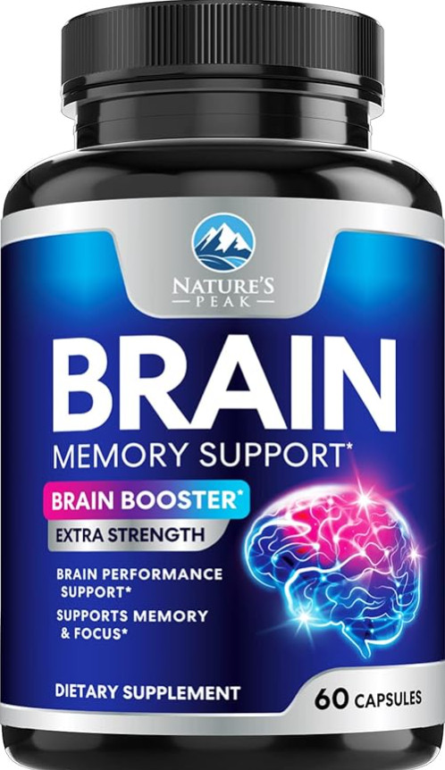 #1 Vitaminas Para El Cerebro, La Salud Cognitiva Y Apoya La Memoria