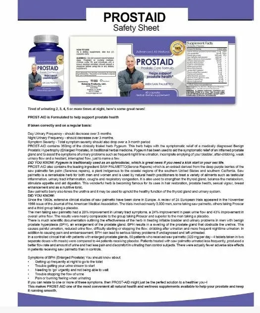 Apple Cider Vinegar 1500mg Weight Management & Saw Palmetto Prostate Supplement