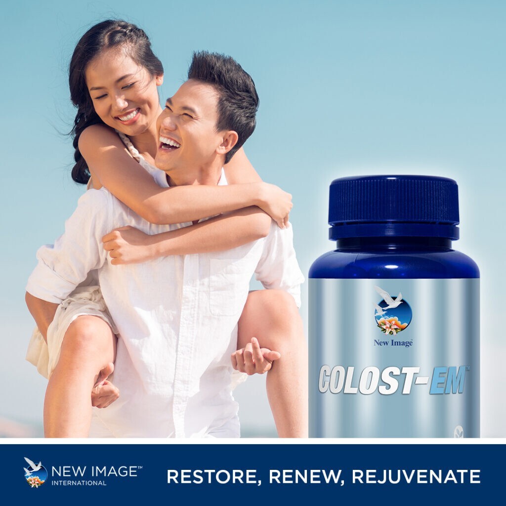 NEW IMAGE COLOST-EM (60 Caps) Body’s Natural Cellular Repair FREE SHIPPING
