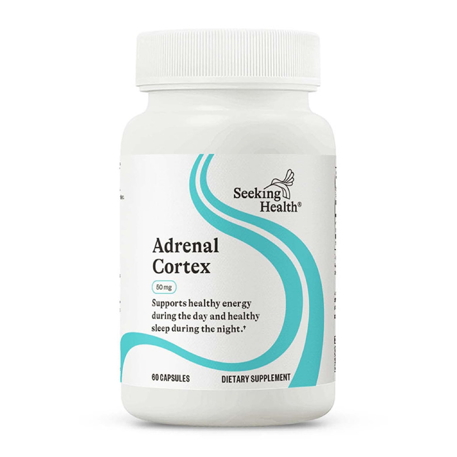 Seeking Health Adrenal Cortex – Supplement 60 Count (Pack of 1), Red