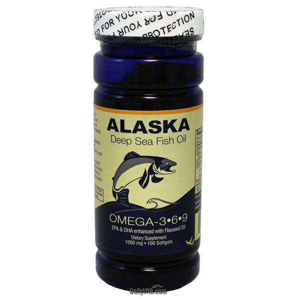 5 x NCB Omega 3 6 9 Flaxseed Oil 100 Softgels Heart Health MADE IN USA
